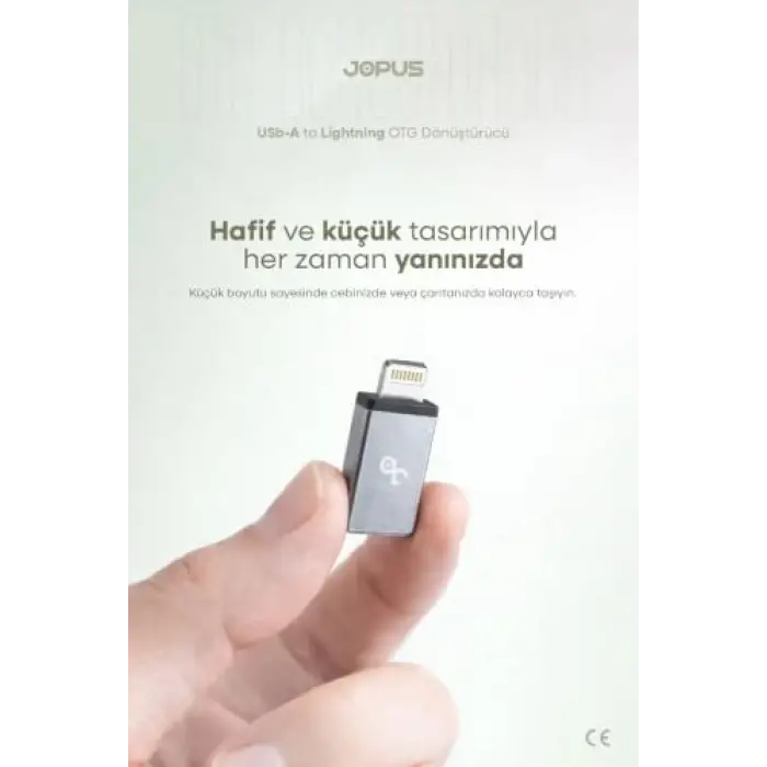 iPhone Lightning - USB 3.0 OTG Veri Aktarım Adaptörü TYCF36F1826AAB02AE4964A00