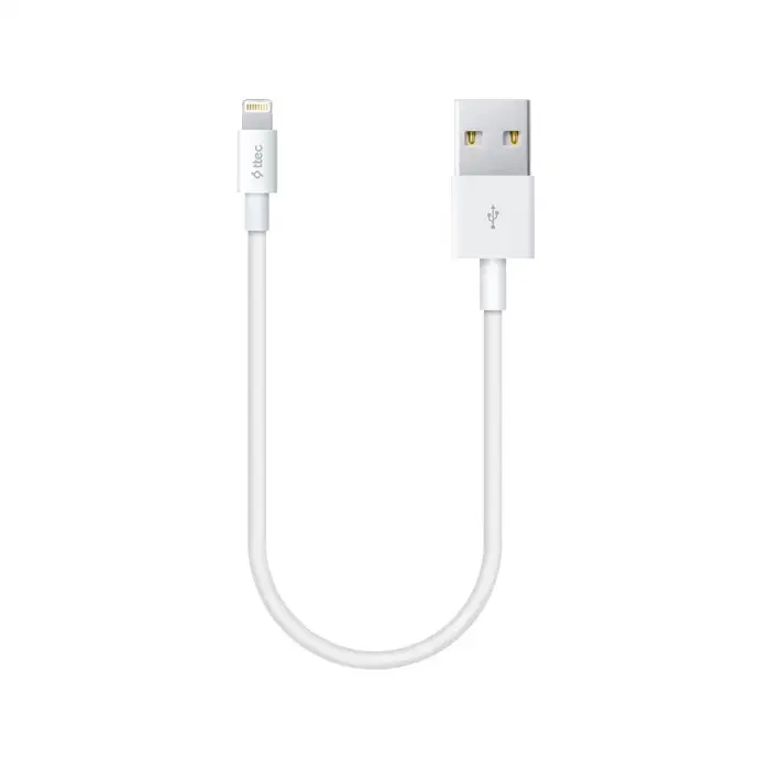 iPhone uyumlu 30 cm şarj kablosu, beyaz, 2DK7512B