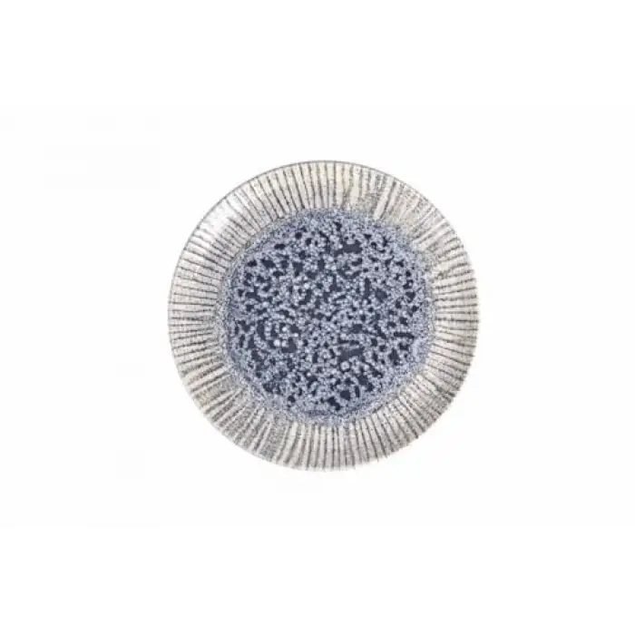 Iris Blue Düz Tabak 20cm