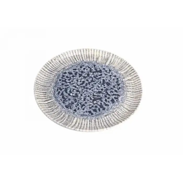 Iris Blue Düz Tabak 20cm