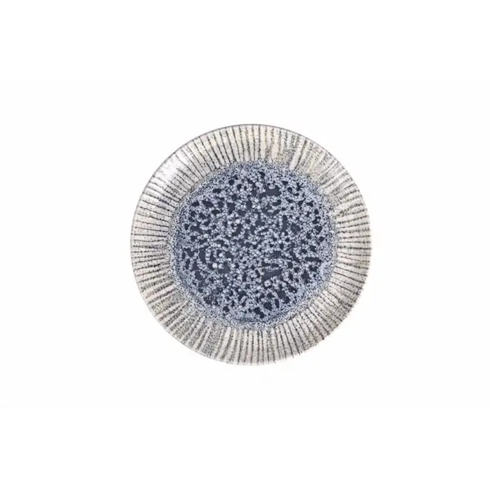 Iris Blue Düz Tabak 20cm