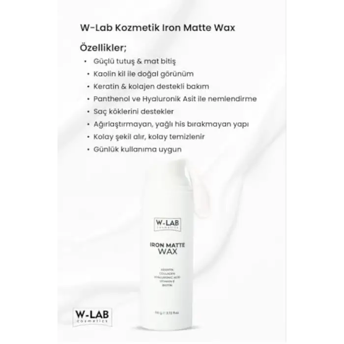 Iron Matte Wax 110 g