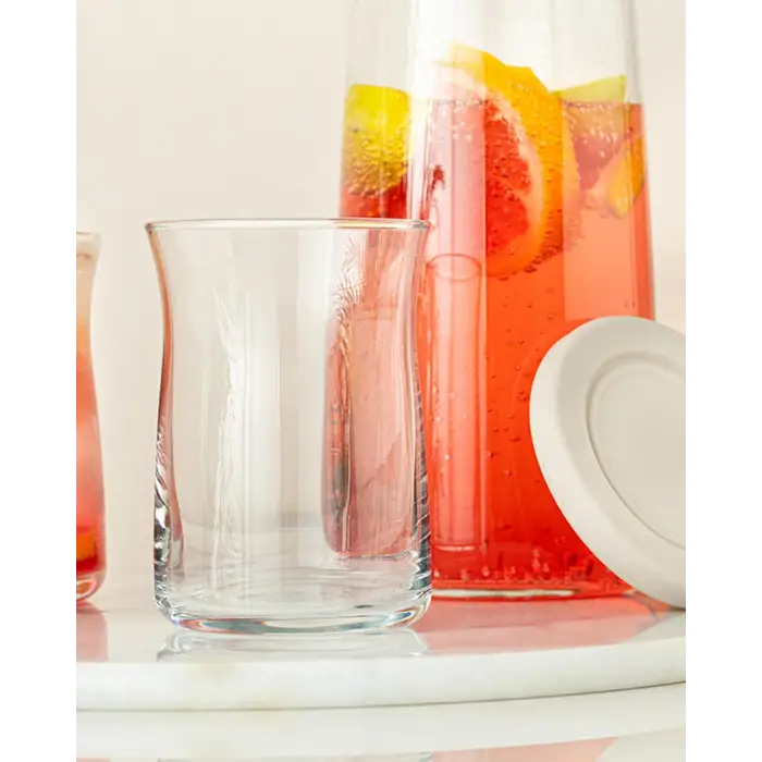 Isac Cam 5 Parça SU TAKIMI 1200 ml Şeffaf