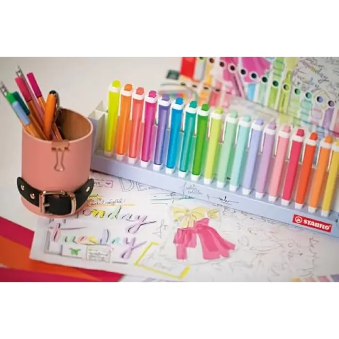 İşaretleme Kalemi - swing cool - 8 Neon, 10 Pastel