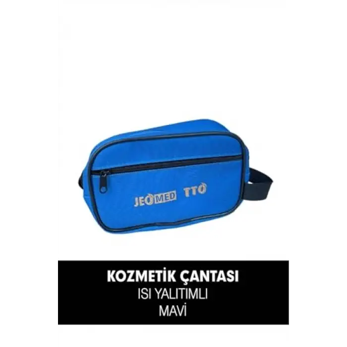 Isı Yalıtımlı Kozmetik Çanta Mavi