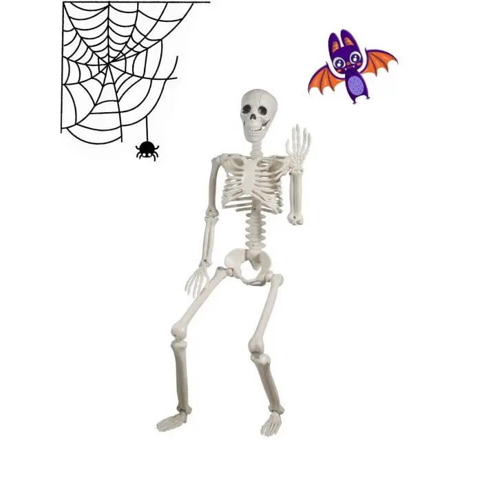 İskelet Figürlü Halloween Parti Dekoru, 90 cm