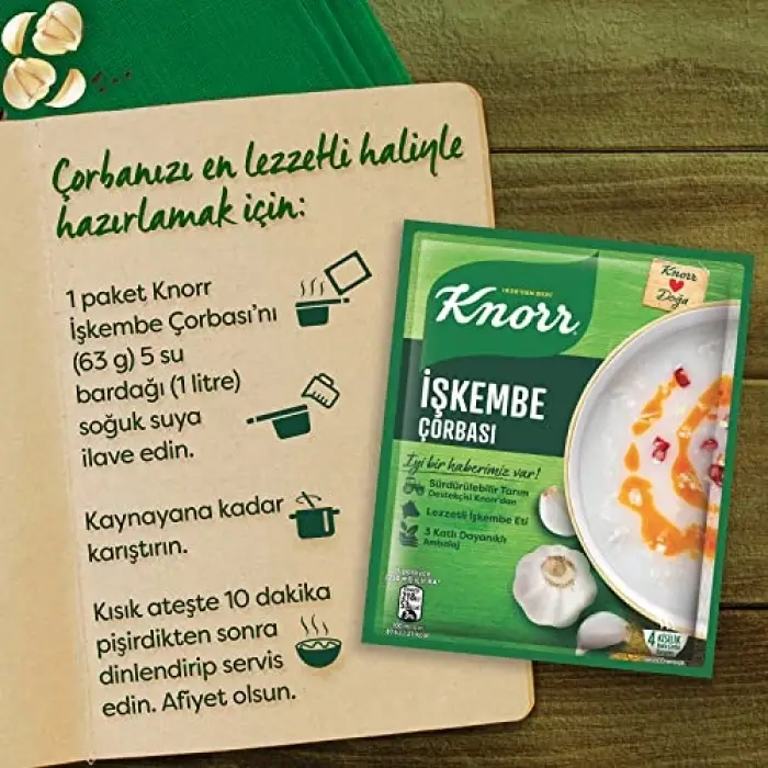 İşkembe hazır çorbası, 63 g