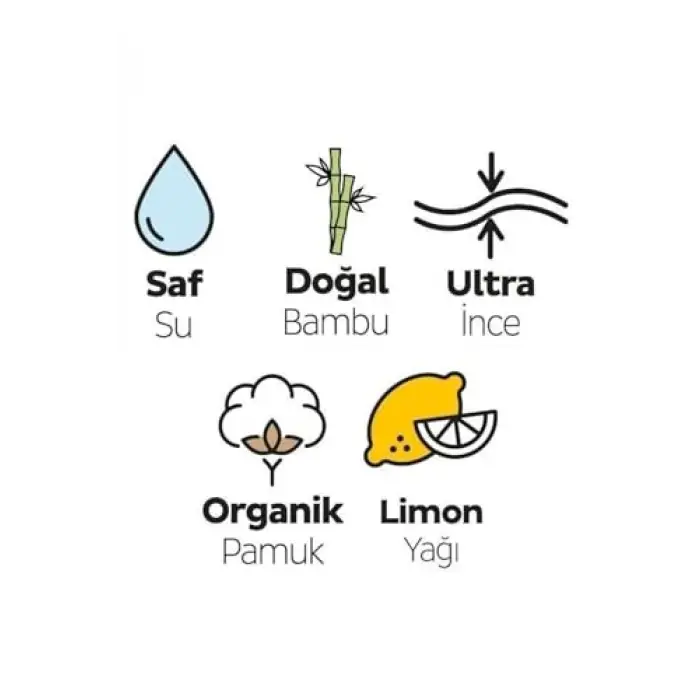 Islak Mendil Extra 90lı 5 Adet