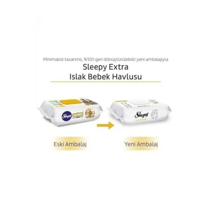 Islak Mendil Extra 90lı 5 Adet