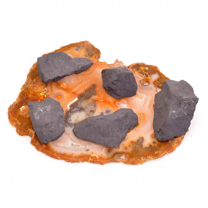 İşlenmemiş Shungite Taşı Kütle