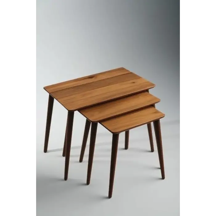 İstanbul 3lü Zigon Sehpa, %100 Mdf
