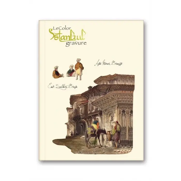 İstanbul Gravür Mini Journal Çizgili Külliye