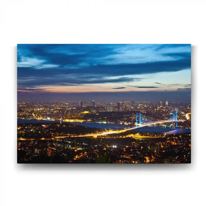 İstanbul Panorama Tablosu - 90x60cm