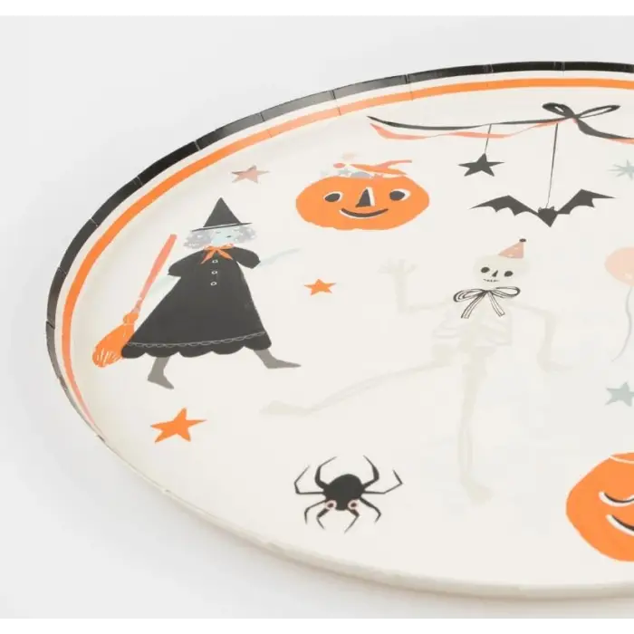 Its Halloween! Cadılar Bayramı Tabağı (L) (8li)