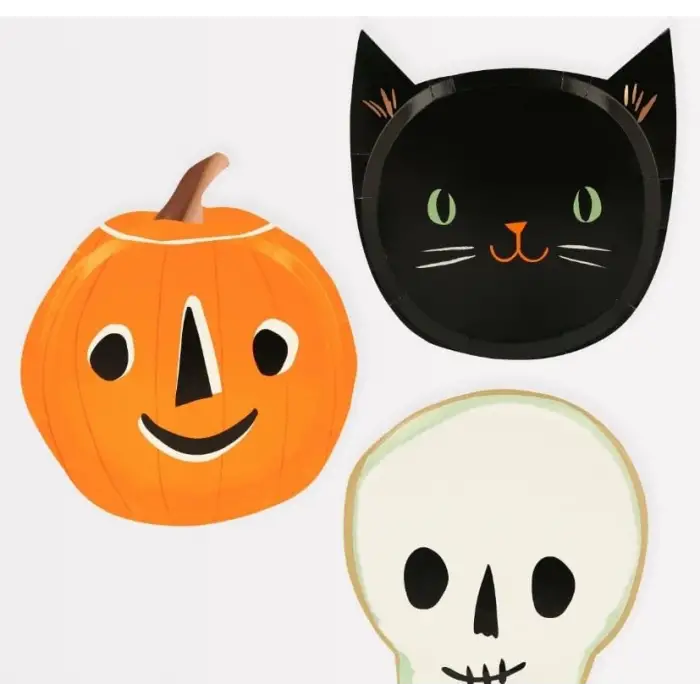 Its Halloween! Plates - Cadılar Bayramı Tabak (8li)