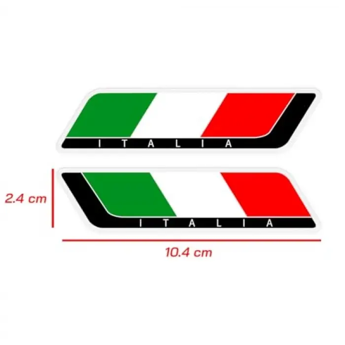 İtalia Yatay 2li 3D Sticker