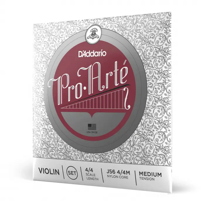 J56-4/4M Pro Arte Keman Teli Seti, Perlon, 4/4 Medium