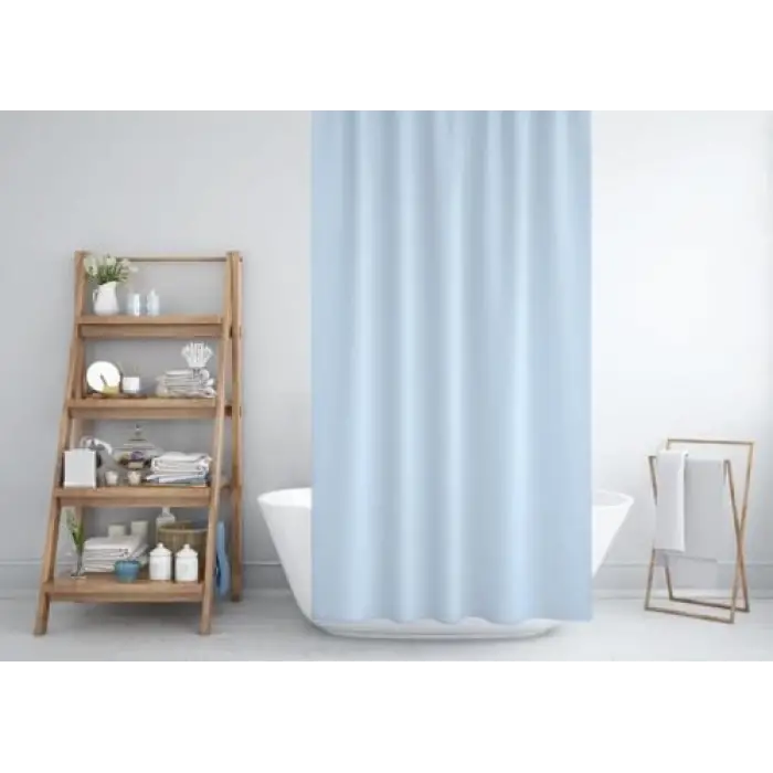 Jackline Banyo Duş Perdesi 0010 Mavi Tek Kanat 1x120x200