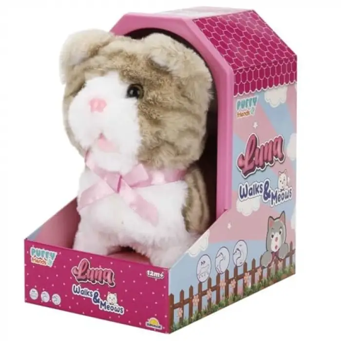 Jamina Sevimli Peluş Kedicik