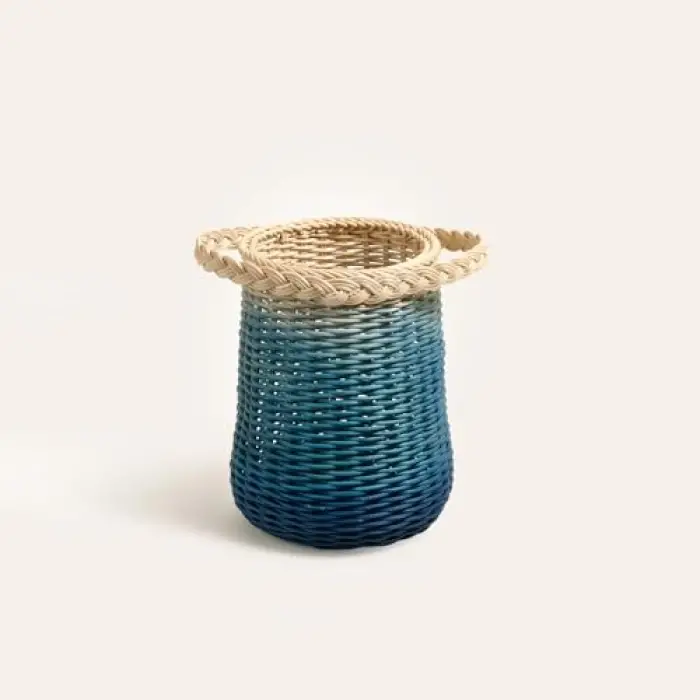 Java Mavi Rattan Sepet 25 Cm