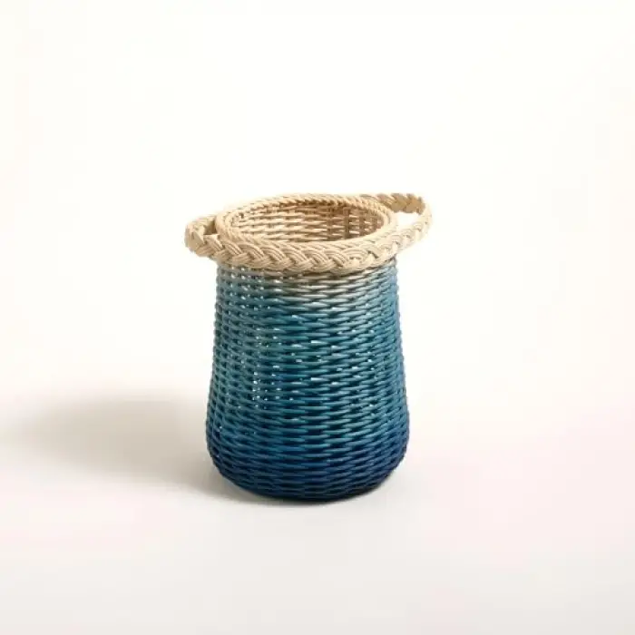 Java Mavi Rattan Sepet 25 Cm