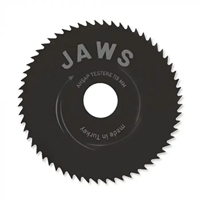 Jaws Ahşap Testeresi, 115 mm, 60 Diş