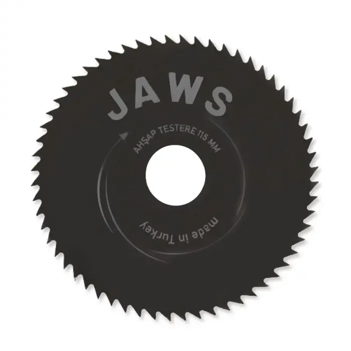 Jaws Ahşap Testeresi, 115 mm, 60 Diş