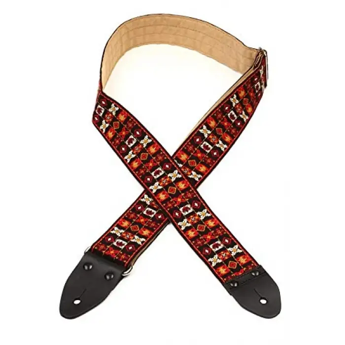 JD-JH01 Gitar Askısı, Deri Malzeme, Siyah