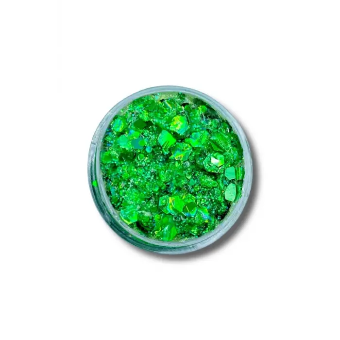 Jel Formlu Parlak Glitter - Deep Forest Green