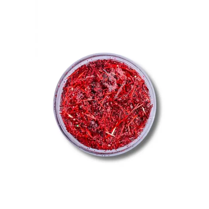 Jel Formlu Parlak Glitter, Diamond Red