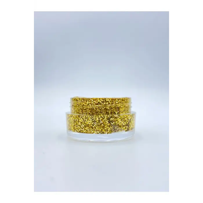 Jel Formlu Parlak Glitter - Gold 5Ml