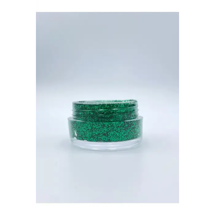 Jel Formlu Parlak Glitter - Green 5Ml