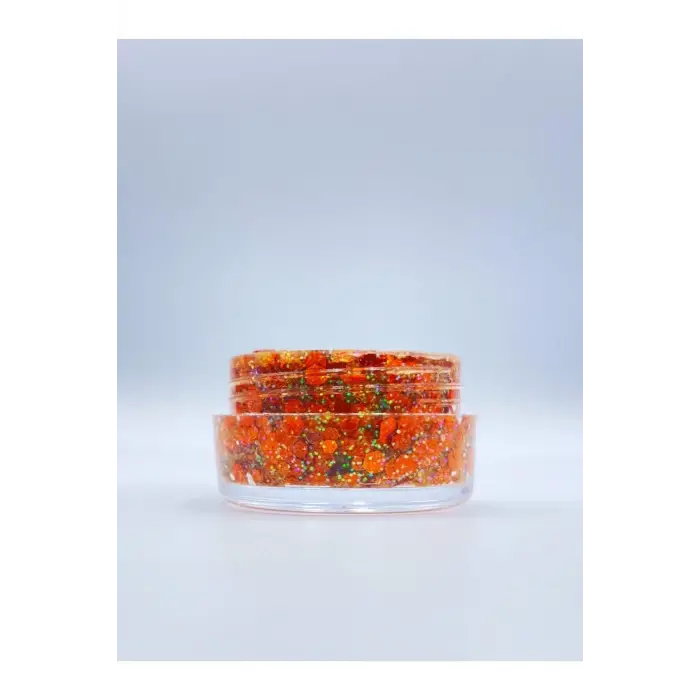 Jel Formlu Parlak Glitter - Lemon Orange