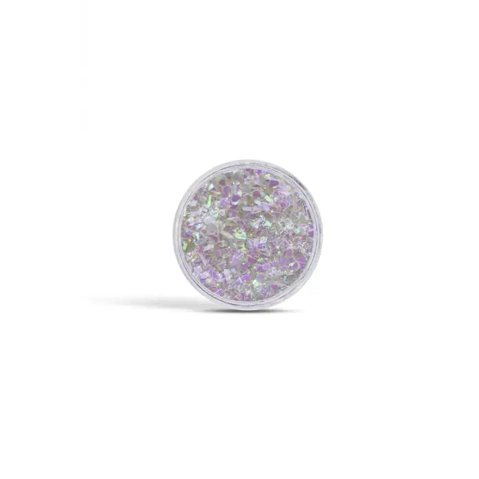 Jel Formlu Parlak Glitter - White Space, glittertiva06