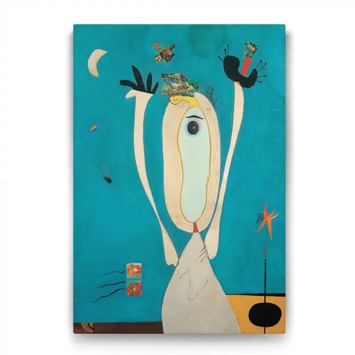 Joan Miro - Başkalaşım Tablosu - 70x100cm