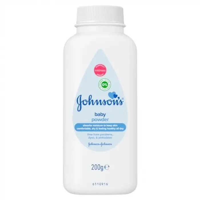 Johnsons j & j talc 200g