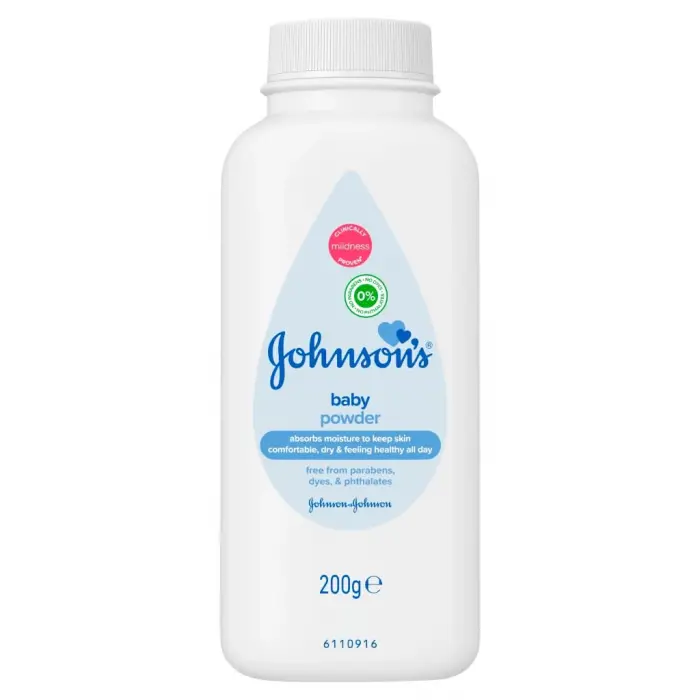 Johnsons j & j talc 200g