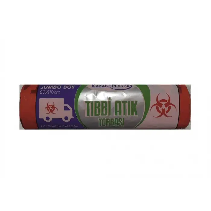 Jumbo Tıbbi Atık Torbası 80X110 cm