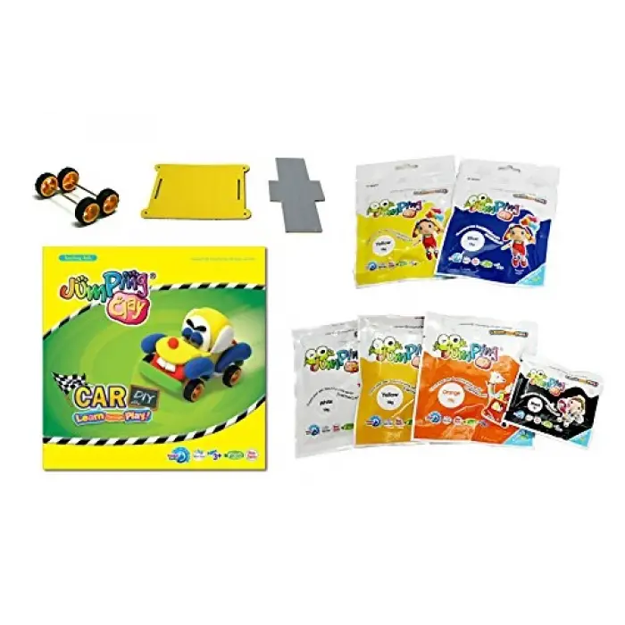 Jumping Clay Kendi, Araba Seti, Oyuncağını Kendin Yap