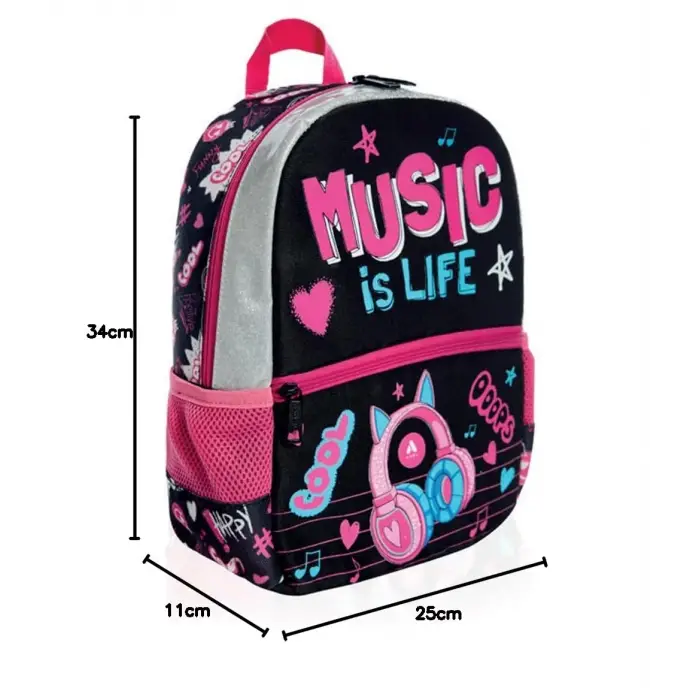 Junior Mini çanta, Music is Life