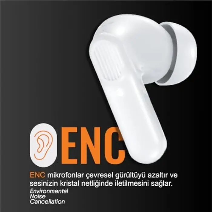 Jüpiter Bluetooth 5.4 Kulaklık, Enc Teknolojili