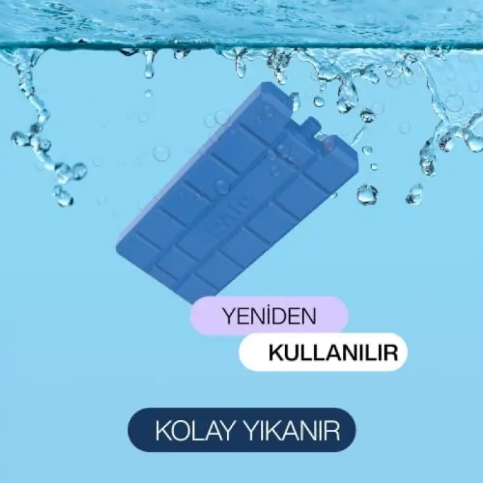 K-350 Buz Aküsü, İnce Pack, 8li