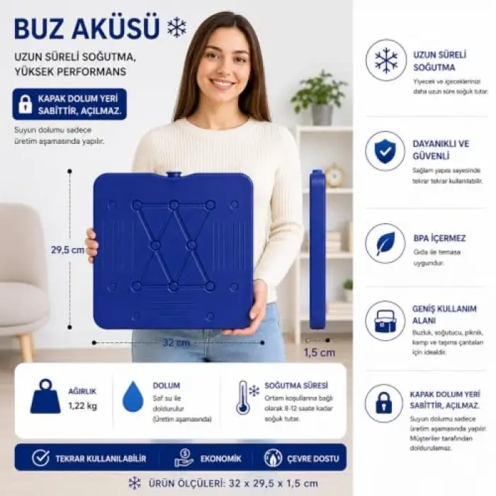 K-700 Buz Aküsü(ice Pack) -2li