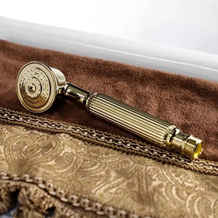 K107A2 Vintage El Duş Başlığı, Cilalı Pirinç