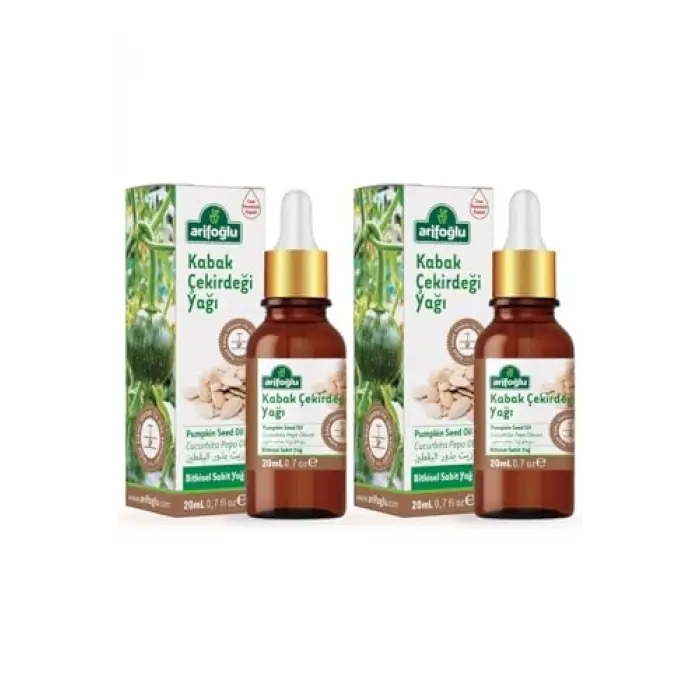 Kabak Çekirdeği Yağı 20 Ml, 2li Set