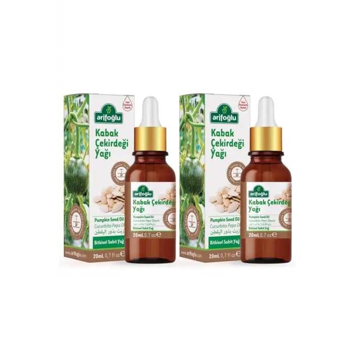 Kabak Çekirdeği Yağı 20 Ml, 2li Set