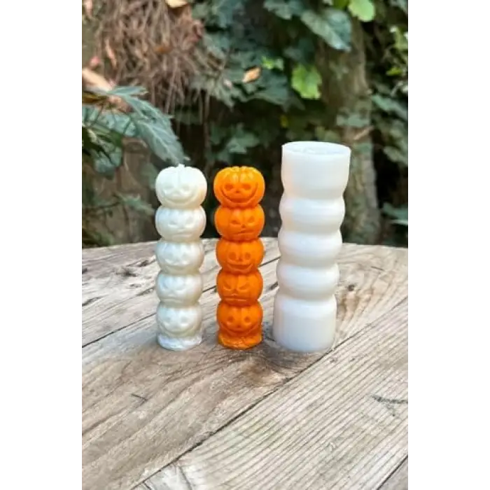 Kabak Totem Tekli Mum Kalıbı (Silikon) 1 Adet
