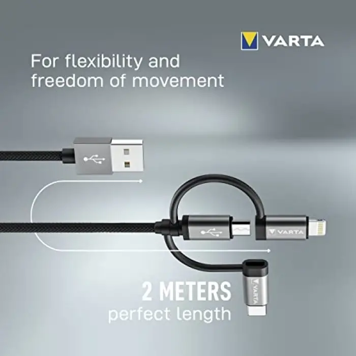 Kablo 3IN1 USB A -Lıght/m-usb/t. C