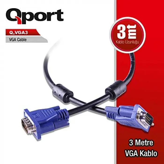 Kablo, Q-Vga3 3 Mt Boyu