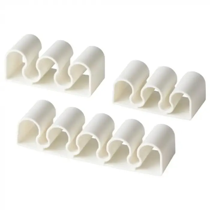 Kablo Tutucu Beyaz 3lü Set